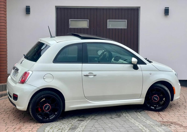 Fiat 500 cena 24900 przebieg: 133000, rok produkcji 2012 z Radom małe 92